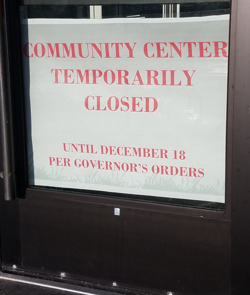 Per the order by Minnesota Governor Tim Walz, the Eden Prairie Community Center has been temporarily shut down. That means high school hockey and swimming practices have been put on hold. Photo credit- Dan Huss