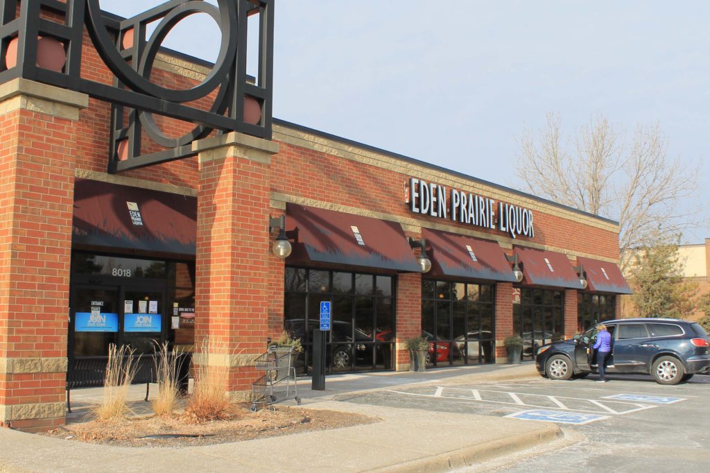 When online ordering of liquor starts Jan. 3, residents initially will need to pick up their orders at one of the three Eden Prairie Liquor stores, including this one on Den Road near Cub Foods.