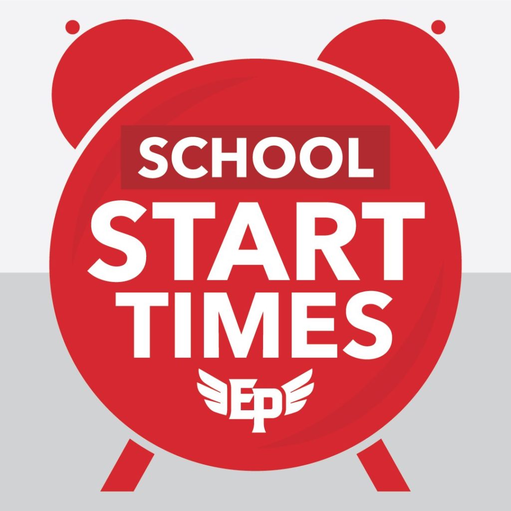 Eden Prairie Schools start times are set to change for the upcoming school year. -Graphic courtesy of Eden Prairie Schools