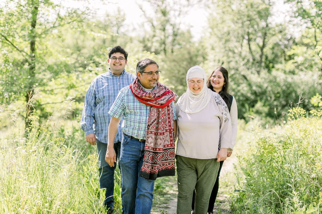 Khan family photo courtesy of Kacey Wyrick Photography