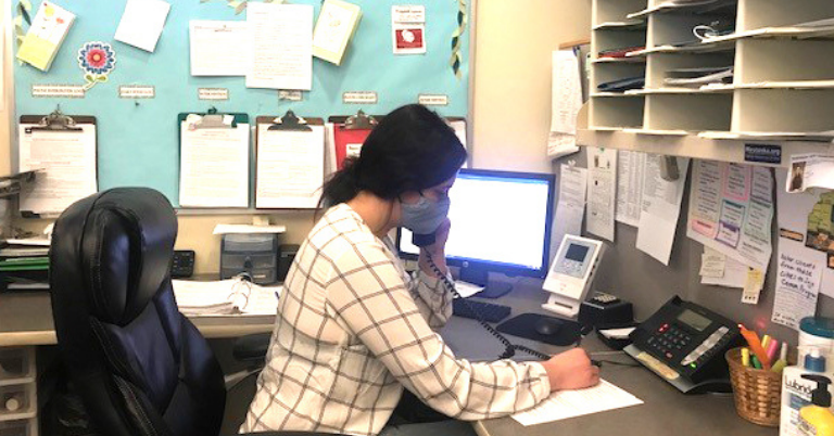 Among the Eden Prairie Community Foundation’s first-time grantees is Sojourner Project, which operates a crisis line (above) and other services for local victims of domestic violence. (Sojourner Project photo)