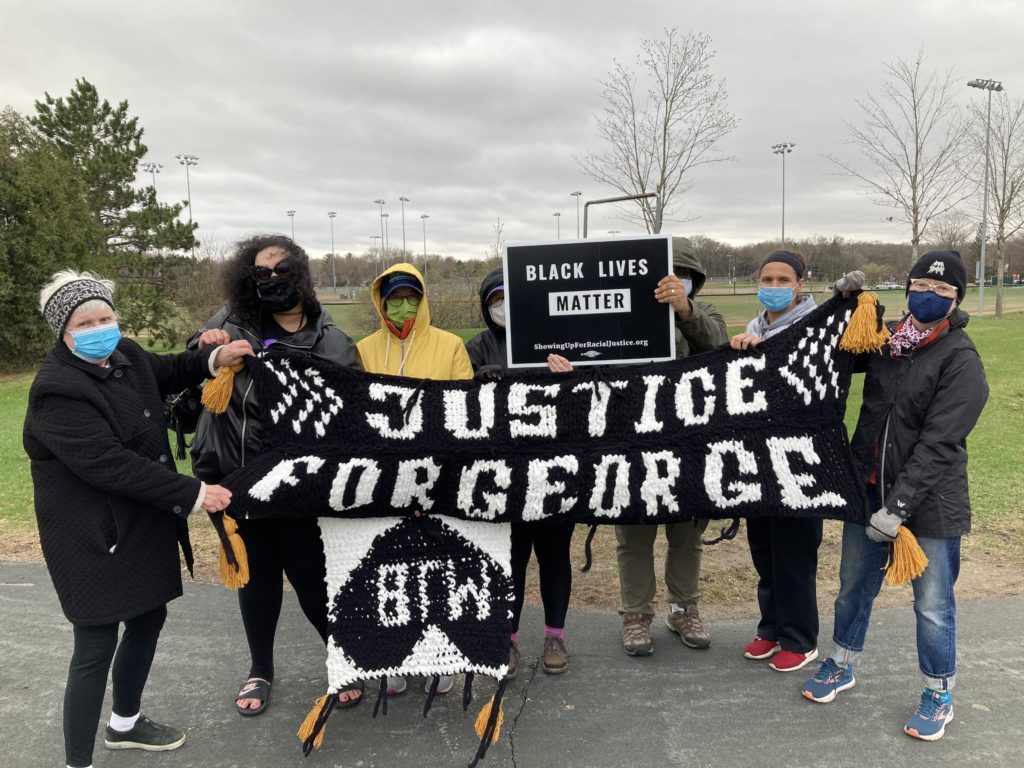 Eden Prairie residents march in the rain for racial equity