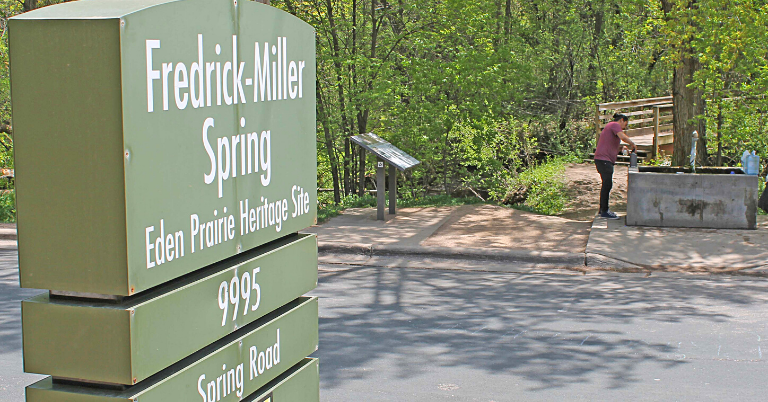 Fredrick-Miller Spring sign