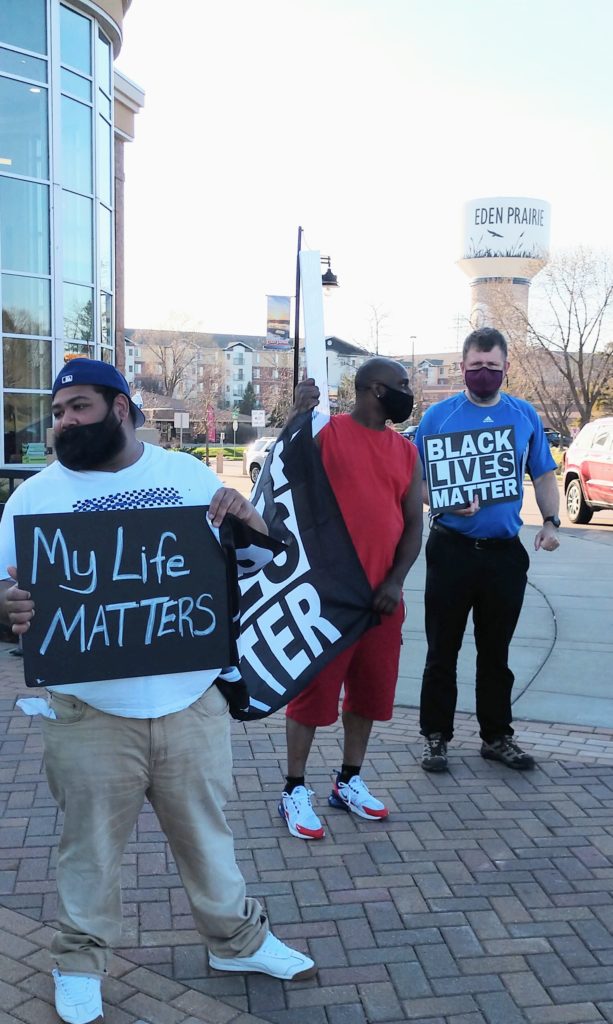 Peaceful BLM protest Friday draws support and concern