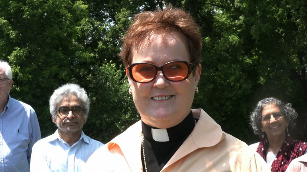 Trish Sullivan Vanni, M.Div. PhD. of the Interfaith Circle of Eden Prairie.