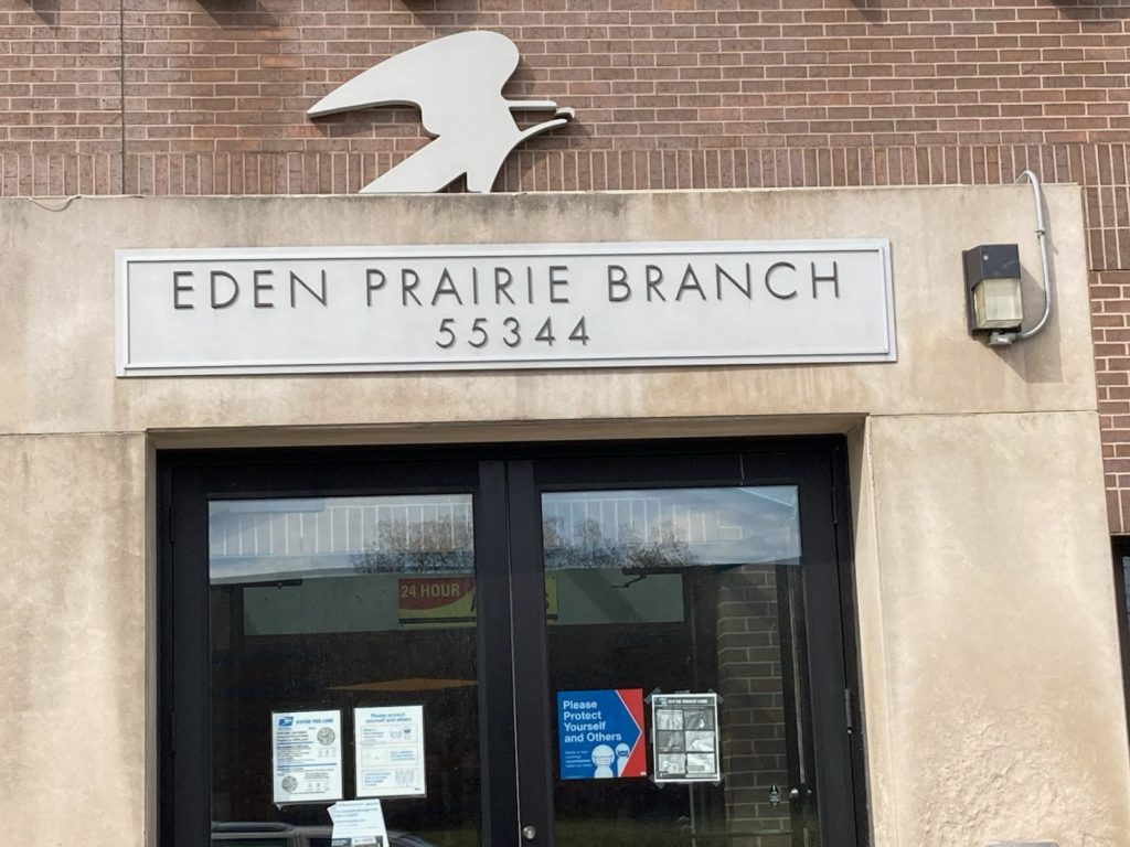 When the author moved to Eden Prairie in 1977 the city lacked its own post office and zip code. - Photo credit Pr. Rod Anderson
