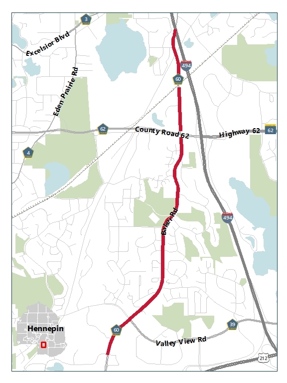 Baker Road closure: June 17 to mid-July