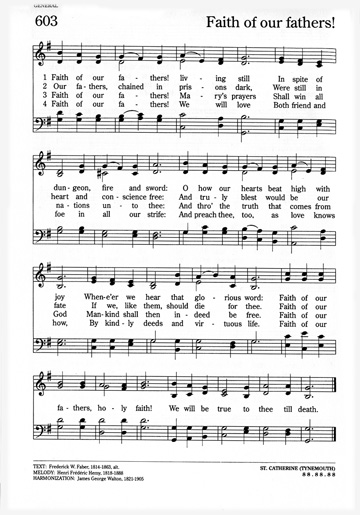 Spiritual connections: Choosing Hymns for Fathers’ Day