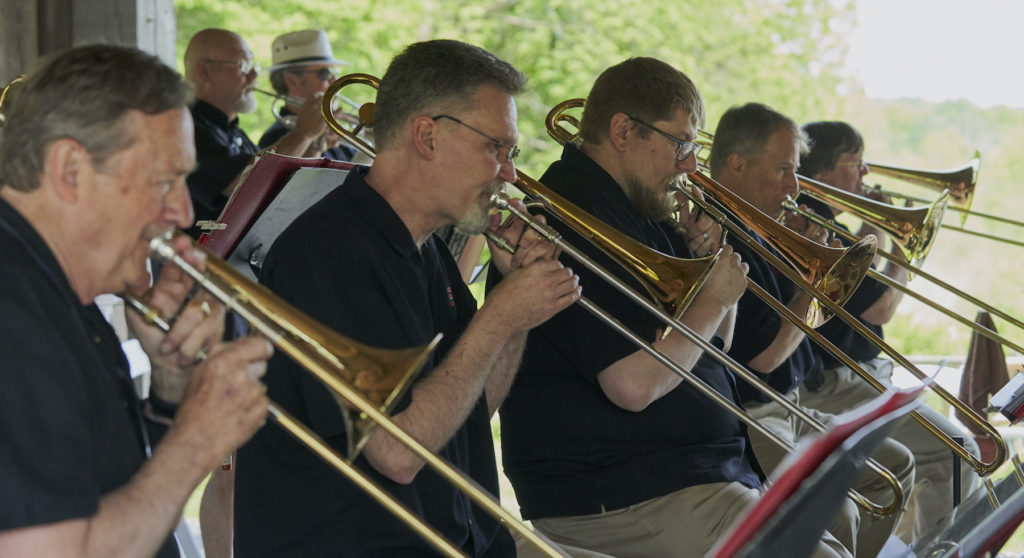 The Jazz on the Prairie Big Band will be one of seven bands that performs Sept. 26 at the Staring Lake Amphitheatre. Photo courtesy of Jim Penn
