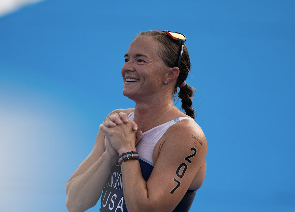 Melissa Stockwell, a graduate of EPHS, competed at this year's Paralympic Games in Tokyo. Photo by Joe Kusumoto/Team USA