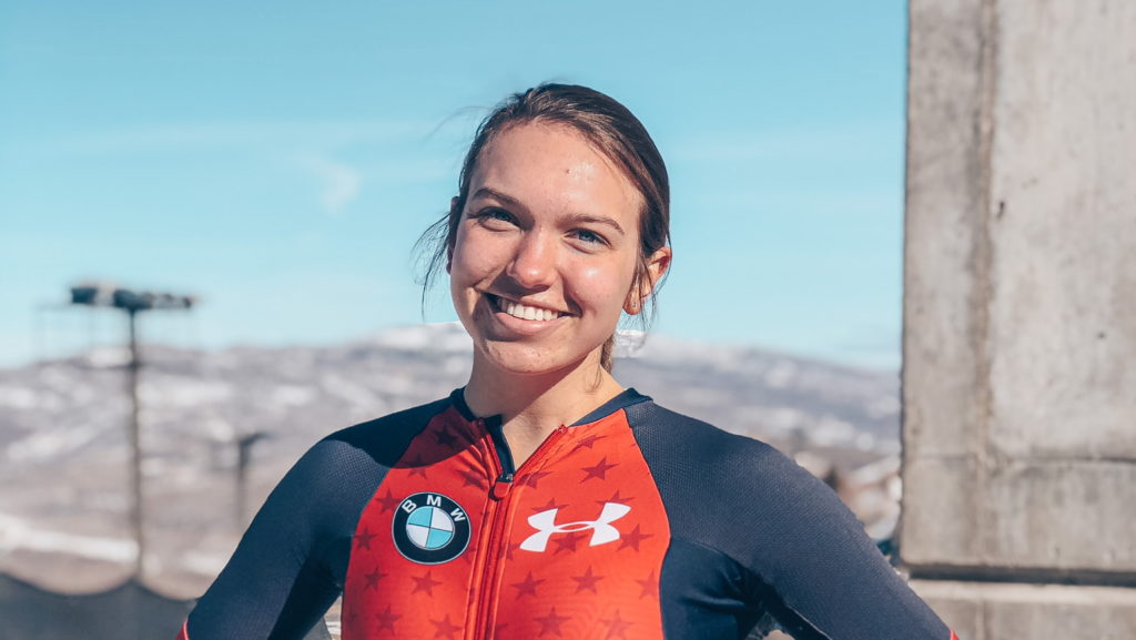 Jenna Weidner, of Minnetonka, is currently part of a 20-member development team for Team USA Bobsled. (Submitted photo)