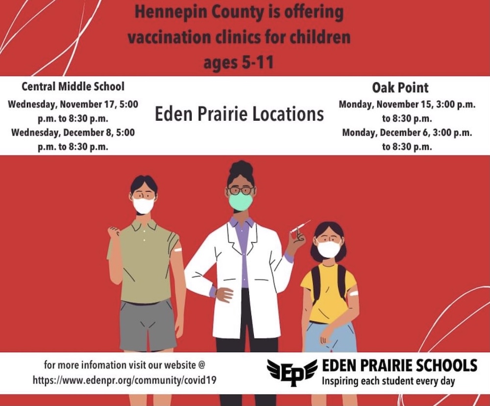 County offers COVID-19 vaccination clinics for children ages 5-11 in EP