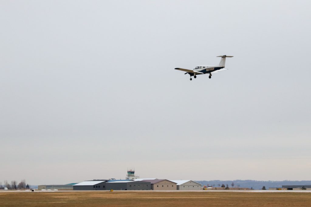 Present day Flying Cloud Airport.  File photo by Gillian Holte.