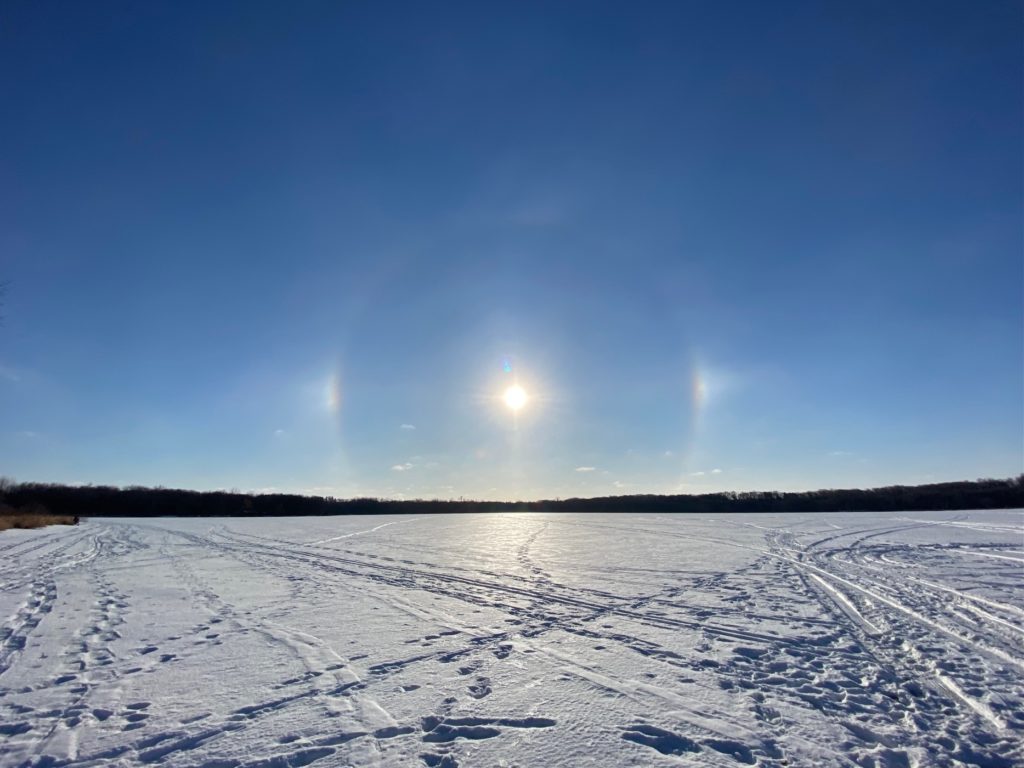Sun dog photo 1-19-22
