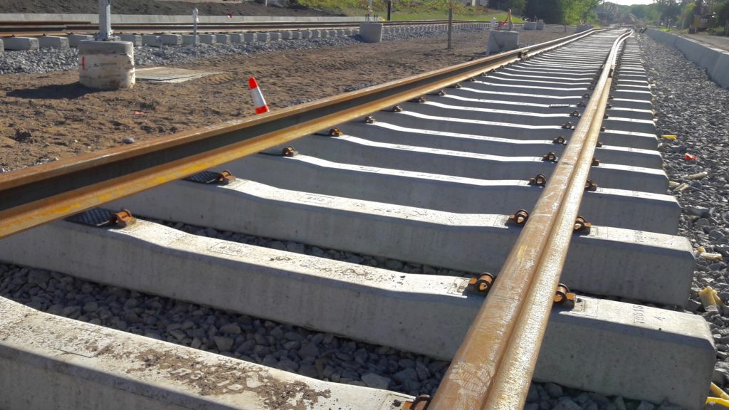 light rail tracks hopkins