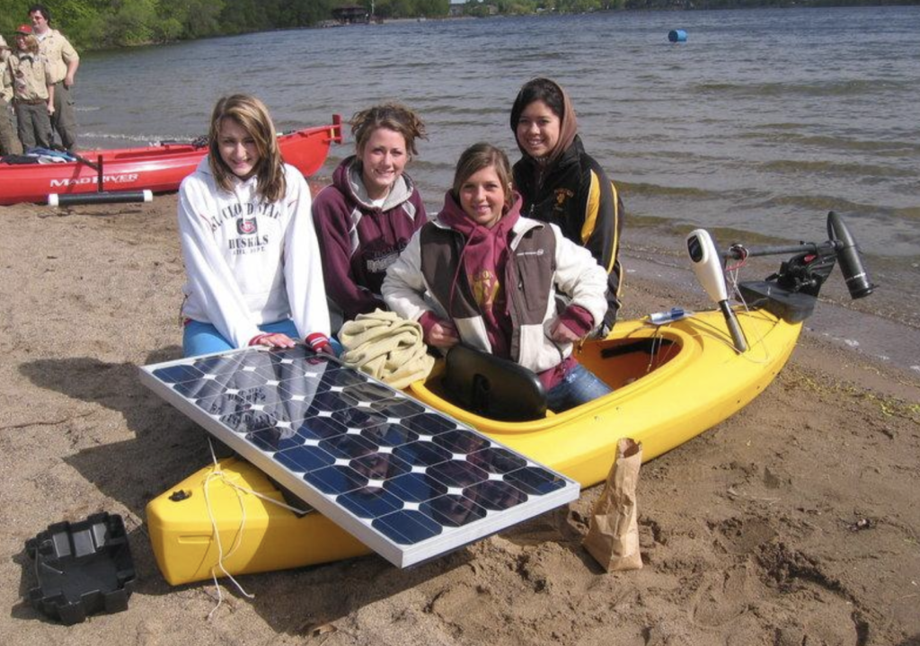 MRES solar boat regatta photo