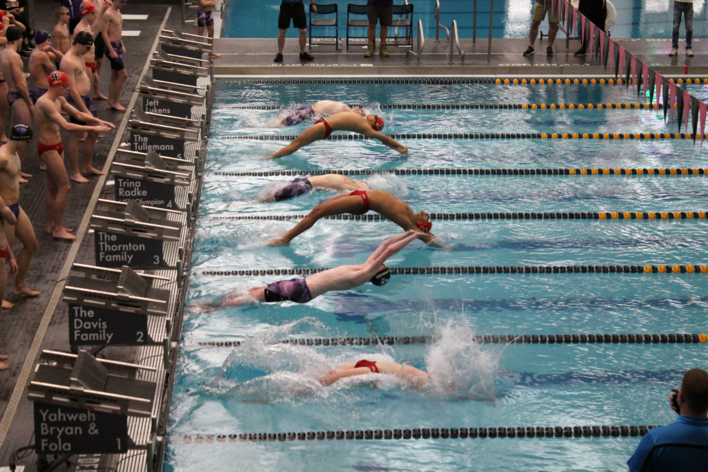 The EP boys' swim and dive team has a number of competitors at this week's state meet. Photo by Ryan Williamson