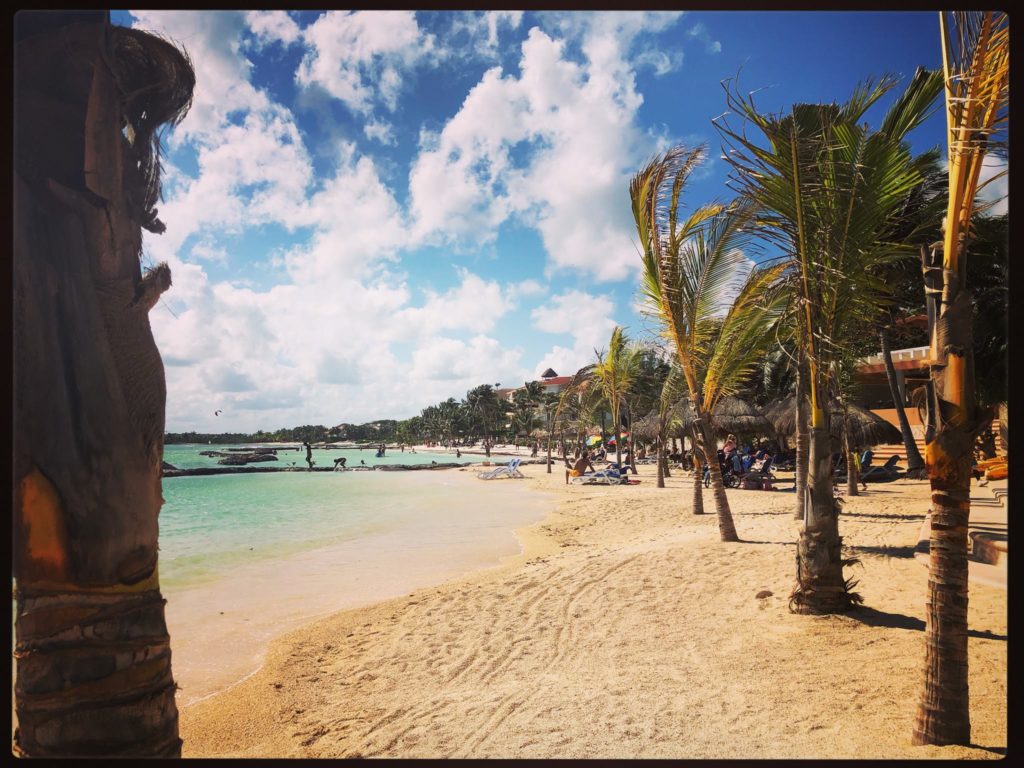 Blue waters and white sands prove hard to resist when it's still snowing in Minnesota in April. Photo by Mollee Francisco
