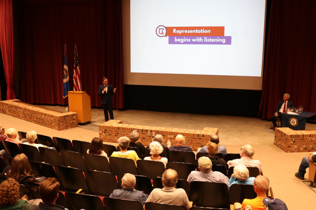 politician address audience