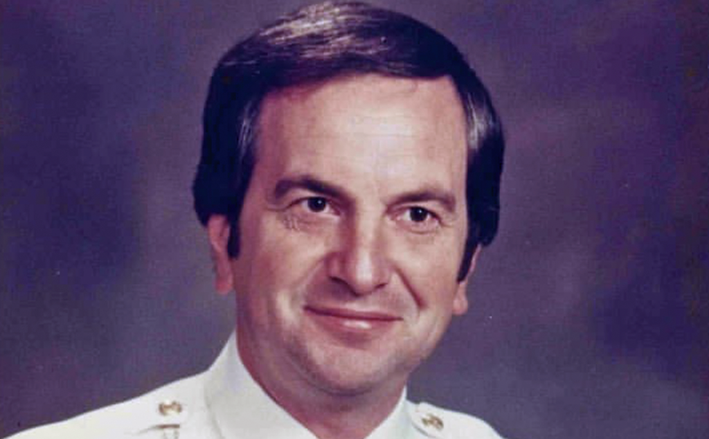Eden Prairie's first Police Chief, Jack Hacking. Eden Prairie Police Department photo
