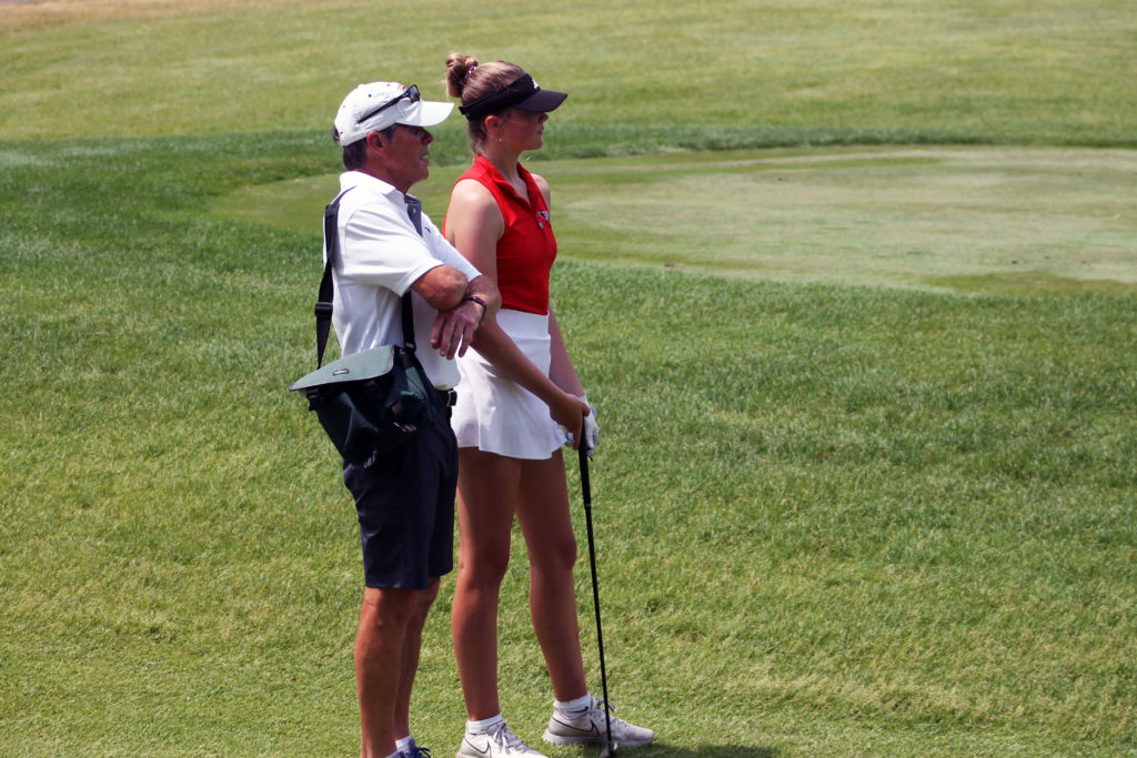The EP girls' golf team qualified for state for the second consecutive year. Photo by Ryan Williamson.