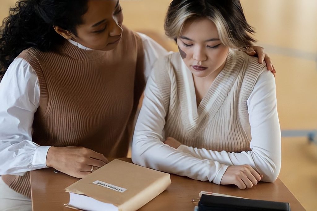 Getting help with depression. Internet photo