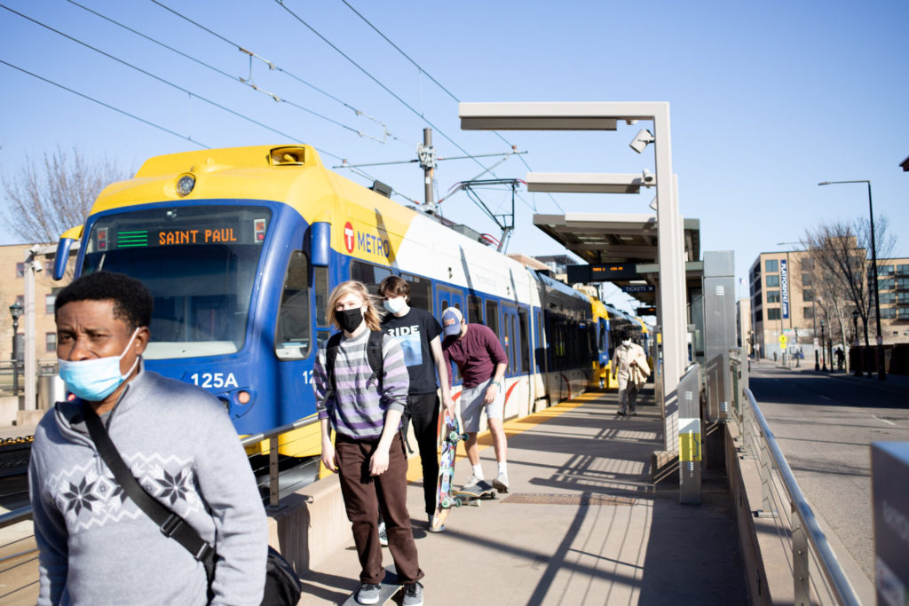 The Metropolitan Council is overseeing the design, engineering, construction and future operation of the light rail line, which is years late and hundreds of millions of dollars over budget. Photo by Henry Pan/Minnesota Reformer.