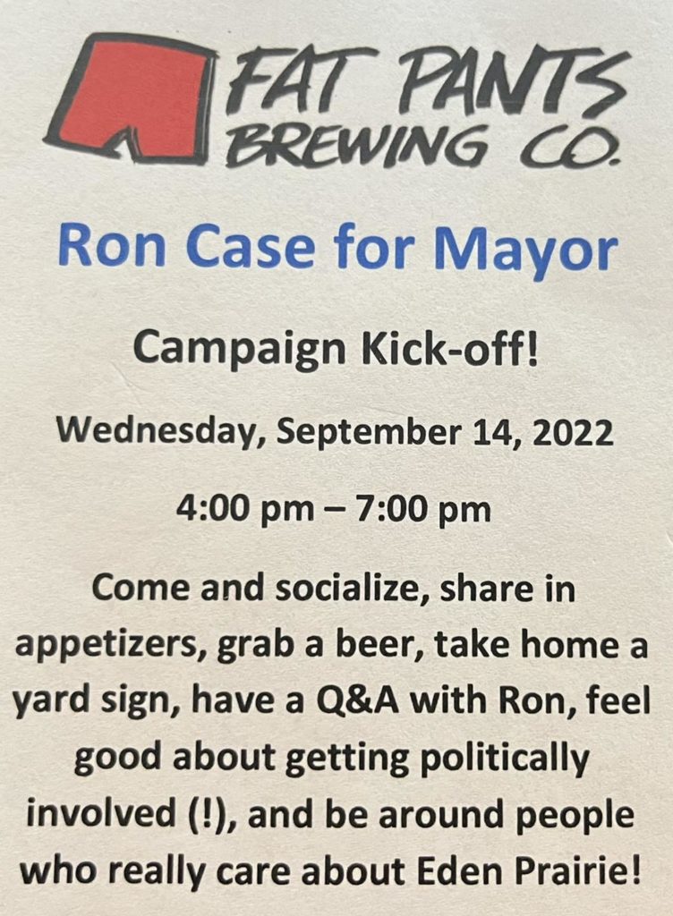 Ron Case Campaign Kick Off