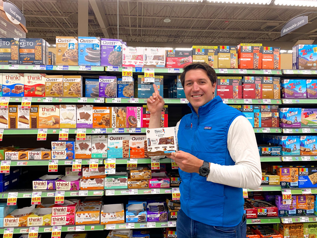 Blake Sorensen turned his nut allergy into a burgeoning snack business. Photo courtesy of Blake's Seed Based