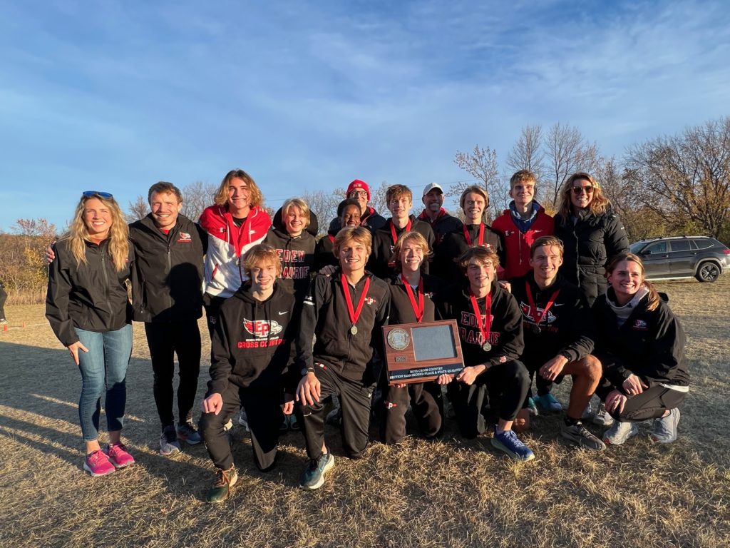 The boys team won second place, securing a berth at state. Photos from the sectional meet by Rachel Bakken