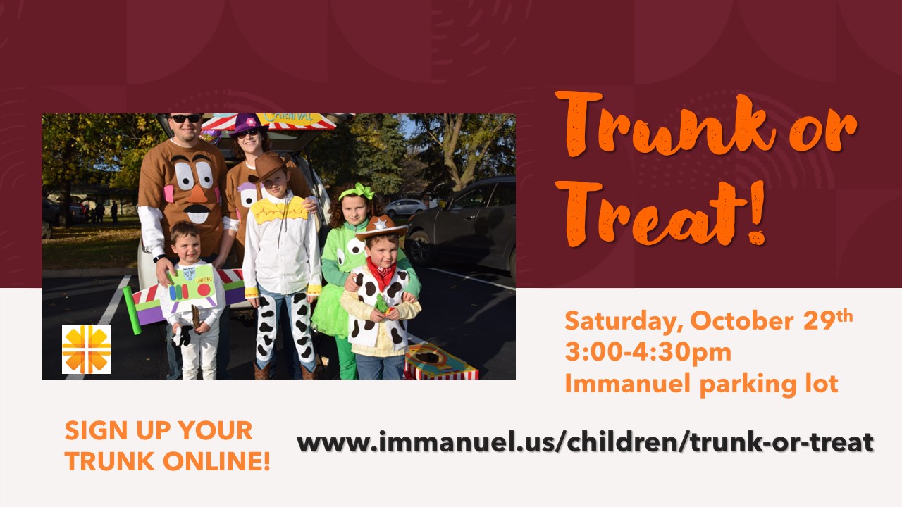 Trunk or Treat at Immanuel - Eden Prairie