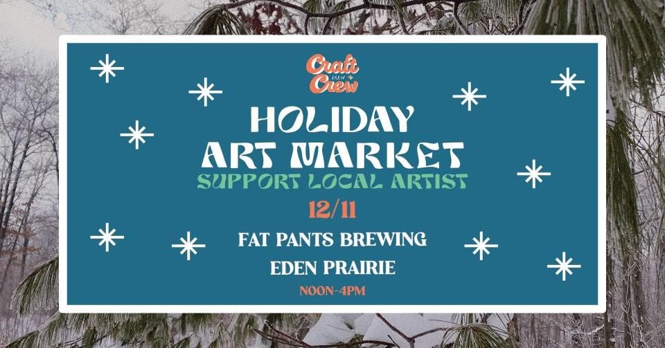Holiday Art Market at Fat Pants