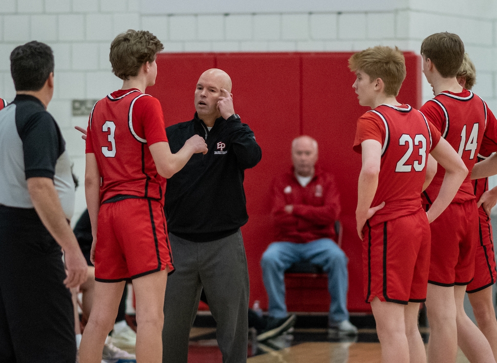David Flom will be coaching boys basketball at Southwest Christian High School in Chaska. File photo by Jeremy Peyer