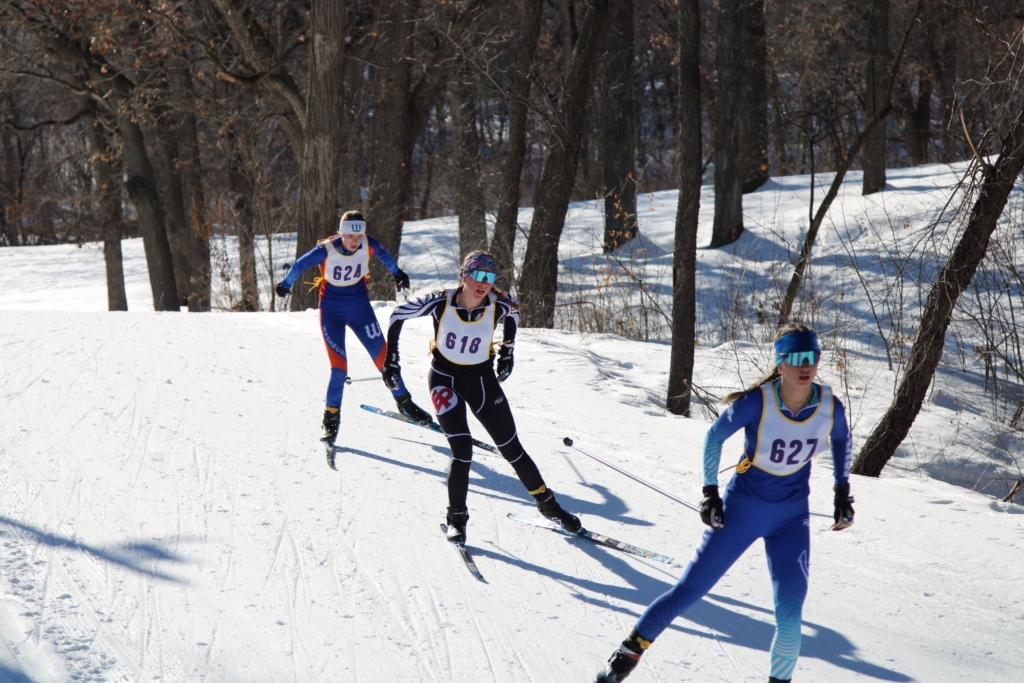 Mila Finch fought hard to maintain her position.