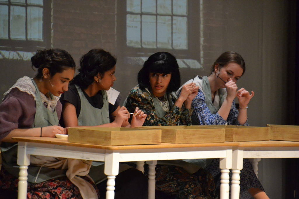 Cast members from "These Shining Lives." All photos by Laiah Matzke and Elizabeth Stephan