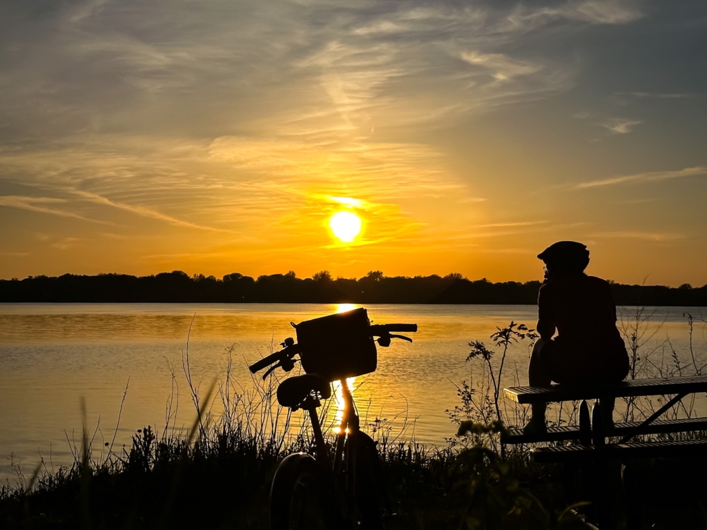 'Sun'-sational views at Lake Riley