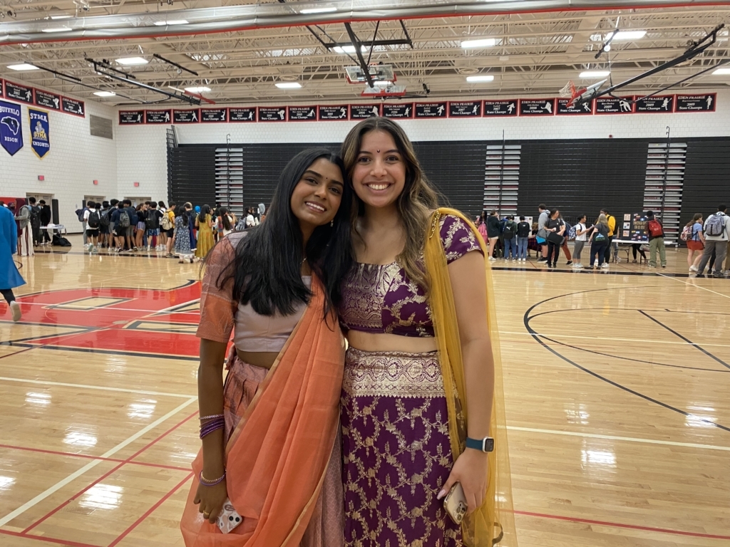 Rathika Murali (left) and Ira Dhamne organized Passport 2 Pop Culture. Photo by Juliana Allen