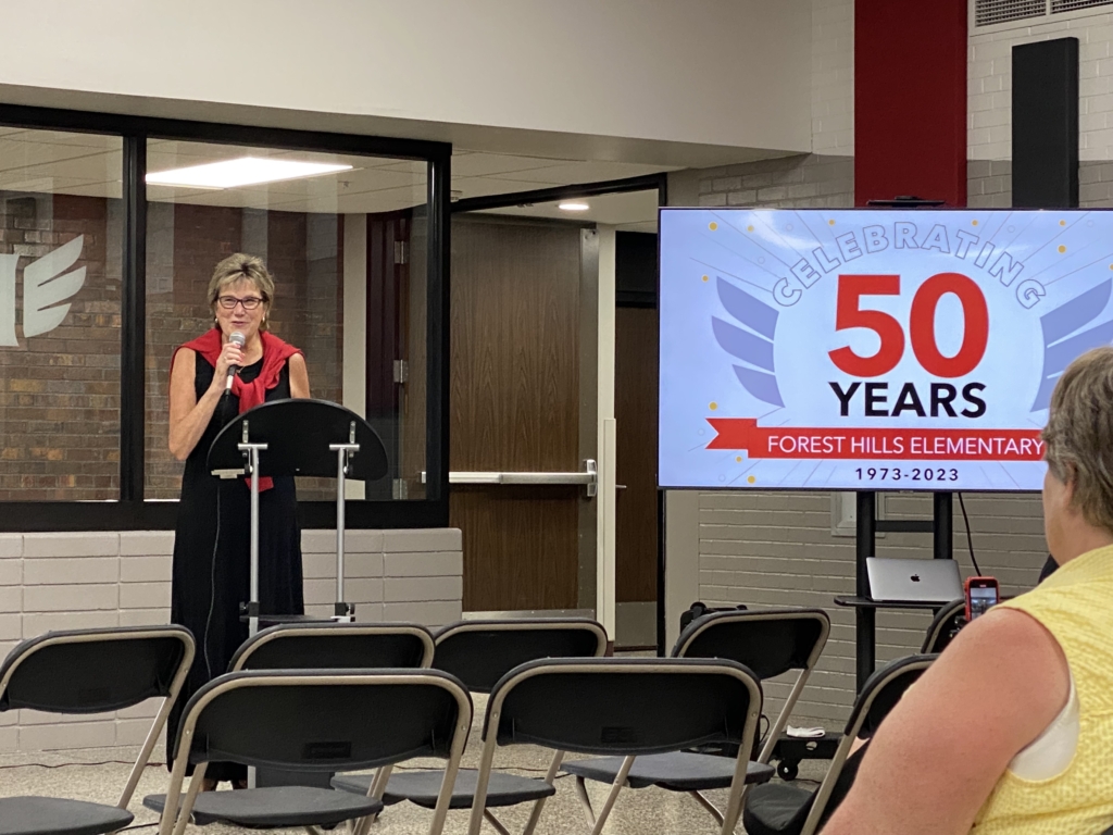 Connie Hytjan was the school's third and longest-serving principal. Photos by Juliana Allen