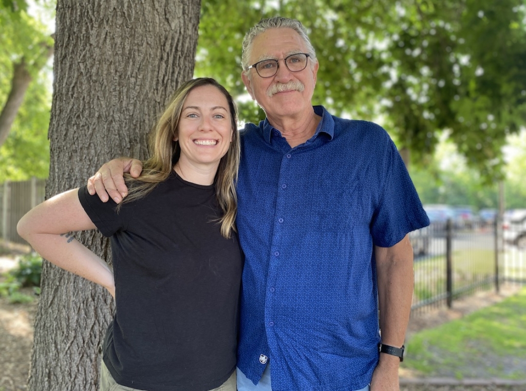 Molly Menton and Duane Hookom