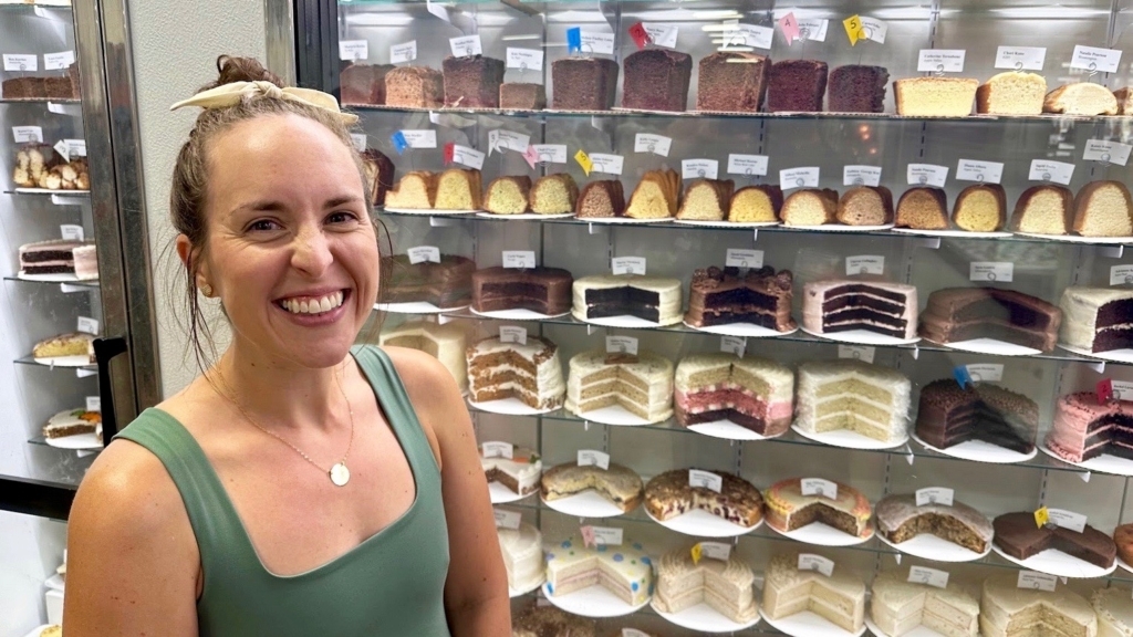 Light Bundt Cake 2022 winner Alaina Johnson at Minnesota State. Submitted photo.