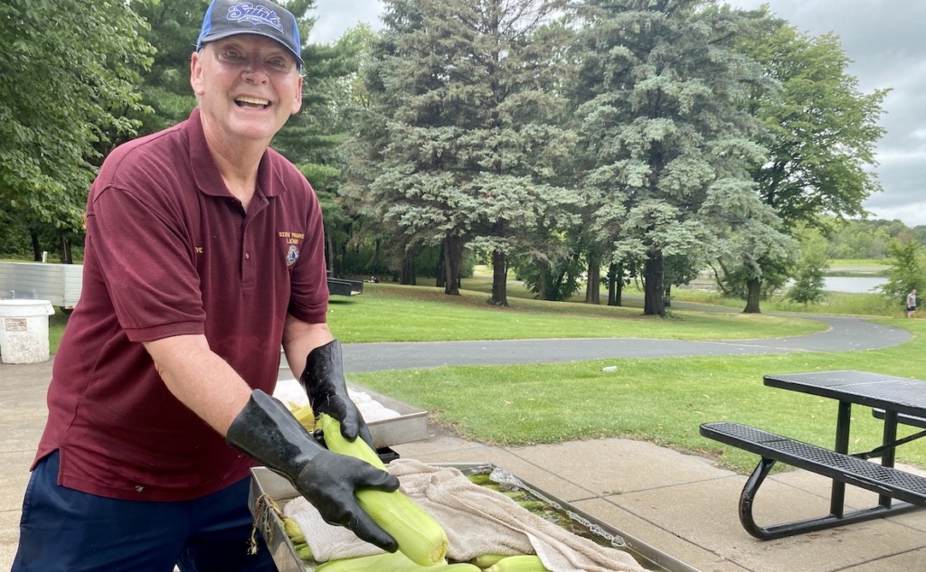 Ear-to-ear smiles at Corn Feed