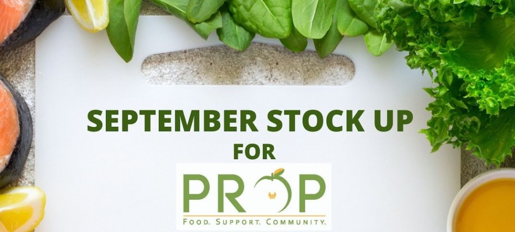 PROP Food seeks donations for September Stock Up drive