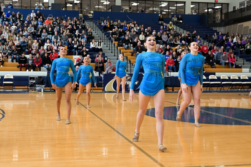 Eden Prairie Dance Team performing a routine. Contributed photo