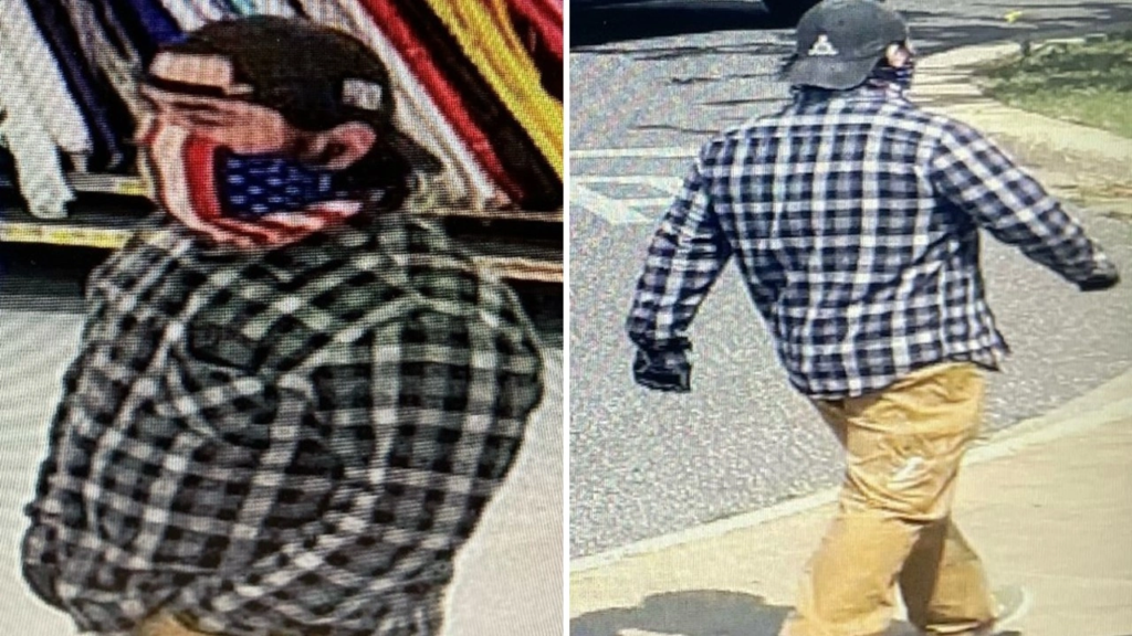 Suspect in surveillance video at Walmart robbery Jul 17 in Eden Prairie