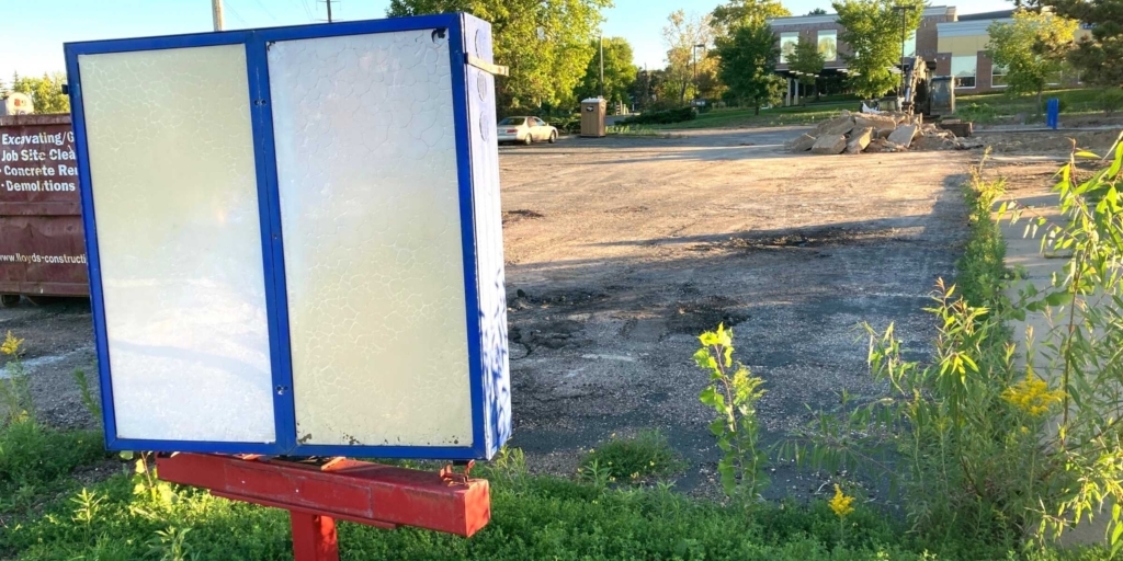 Demolition of the Burger King site at Flying Cloud and Prairie Center drives occurred last year, making way for future redevelopment. Now proposed for that site is a Mister Car Wash. File photo