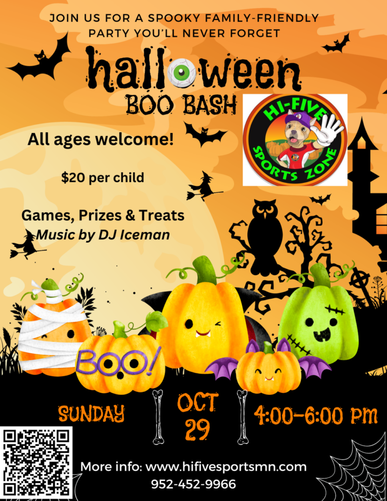 Halloween Boo Bash at Hi-Five Sports Zone