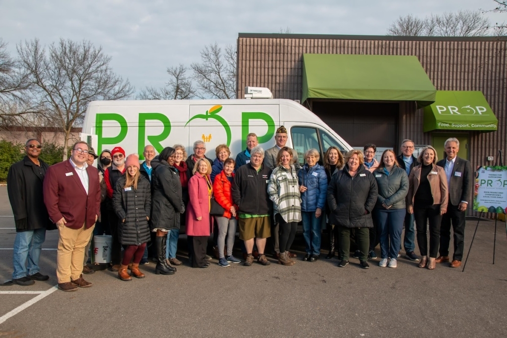 PROP Food dedicates new refrigerated van to boost food rescue efforts