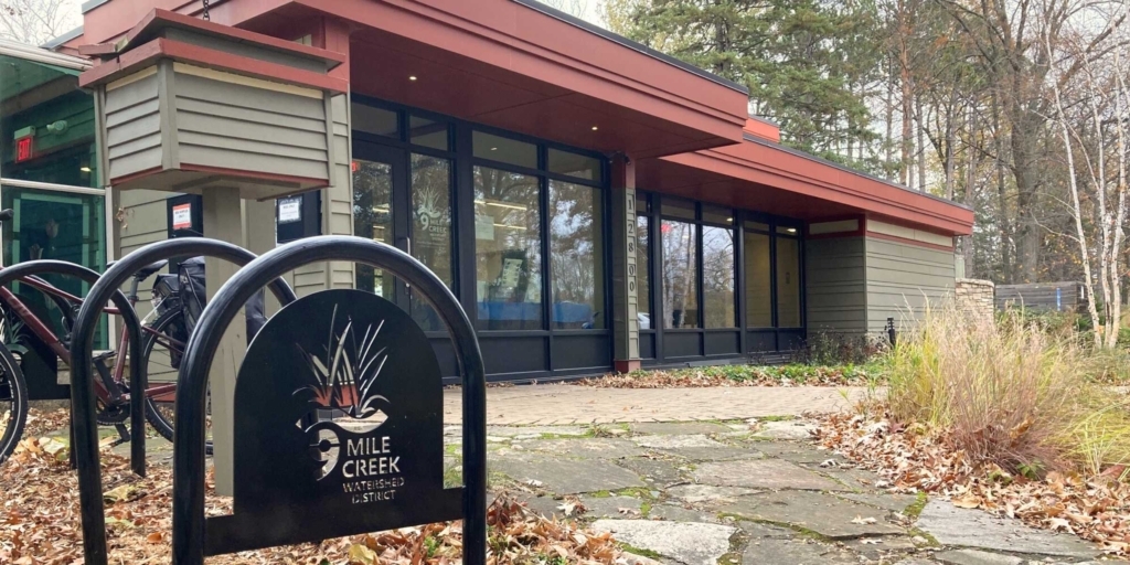 Discovery Point is the Nine Mile Creek Watershed District’s offices and learning center on Gerard Drive in Eden Prairie. A second watershed district facility could be in Eden Prairie’s future. Photo by Mark Weber