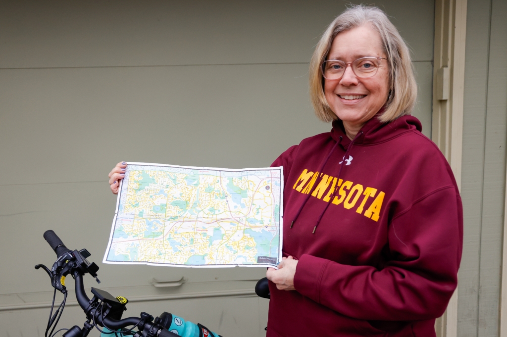 Pedaling the prairie