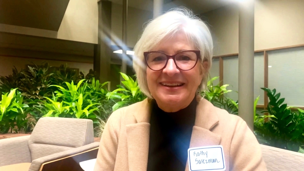 Woodbury's Kathy Saltzman sat for an interview with Eden Prairie Local News after its Annual Public Meeting.